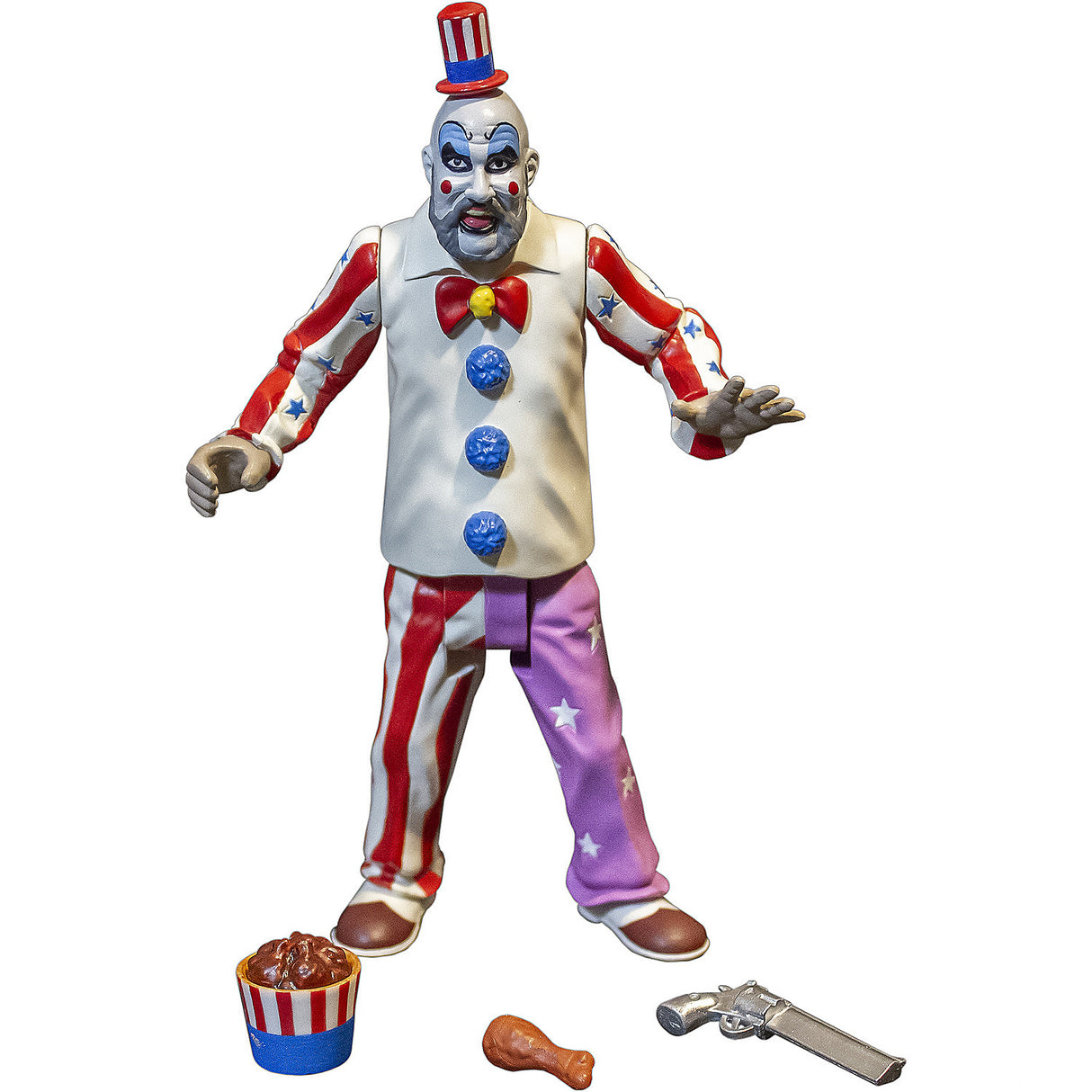House of 1000 Corpses Captain Spaulding Action Figure for Horror Collectors and Movie Fans