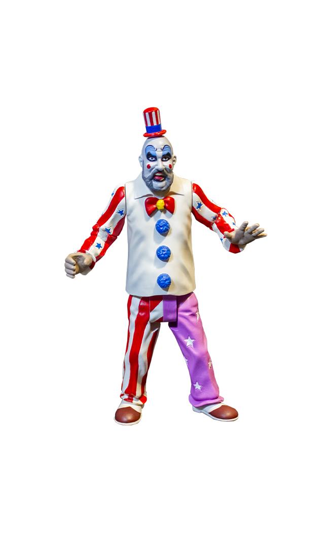 House of 1000 Corpses Captain Spaulding Action Figure for Horror Collectors and Movie Fans