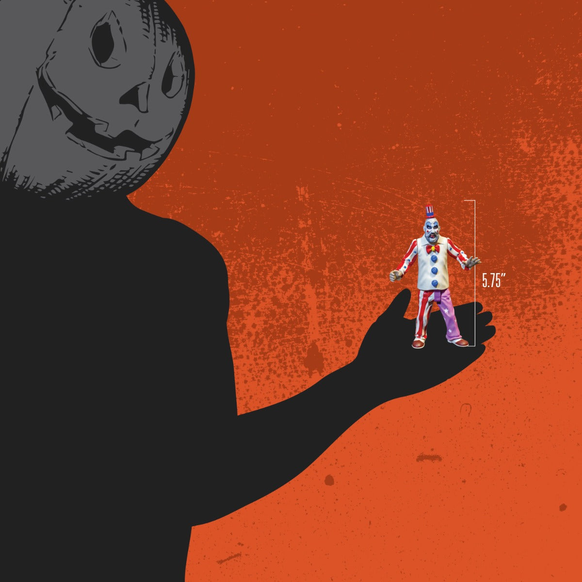 House of 1000 Corpses Captain Spaulding Action Figure for Horror Collectors and Movie Fans