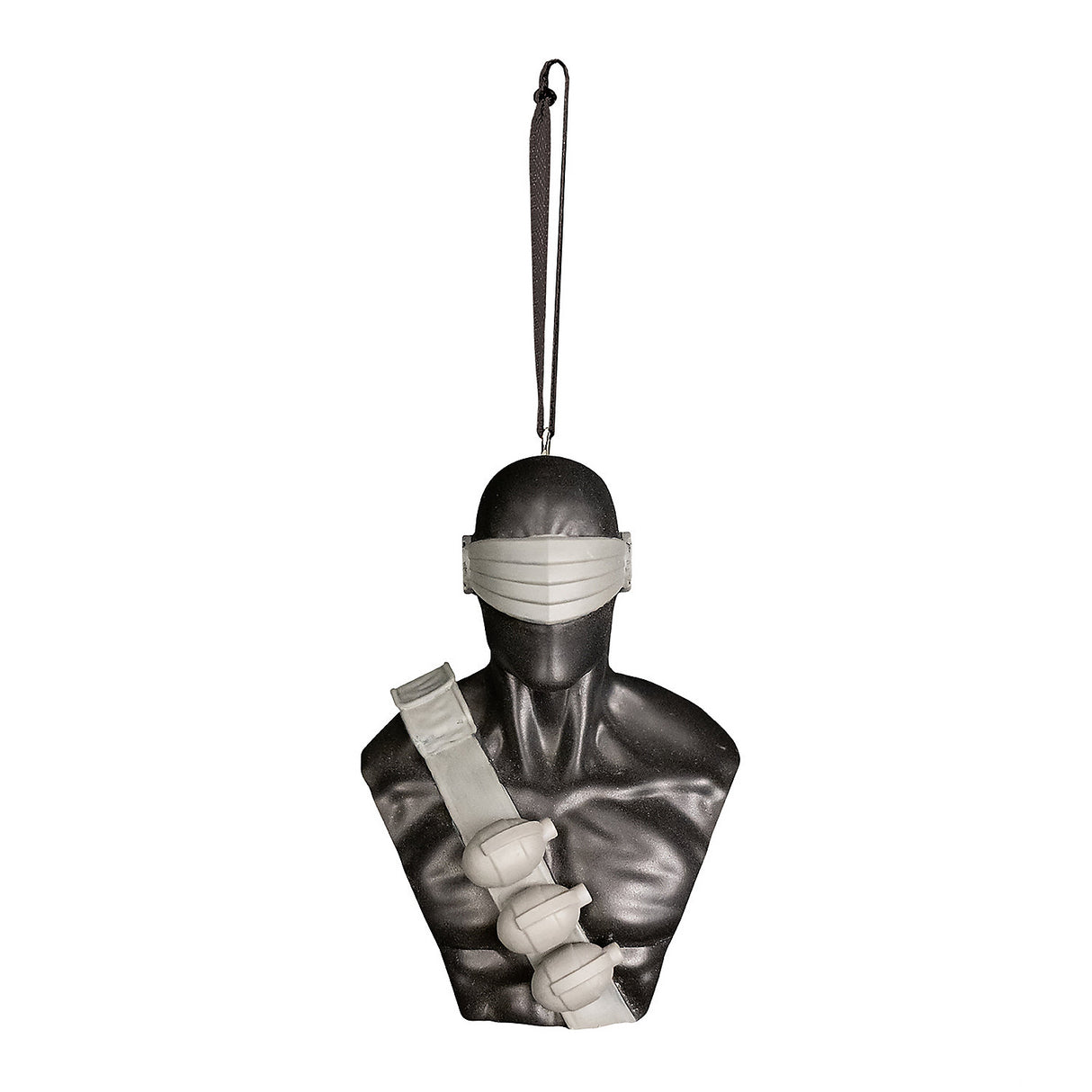 G.I. Joe Snake Eyes Bust Ornament for Collectors and Fans of the Iconic Franchise