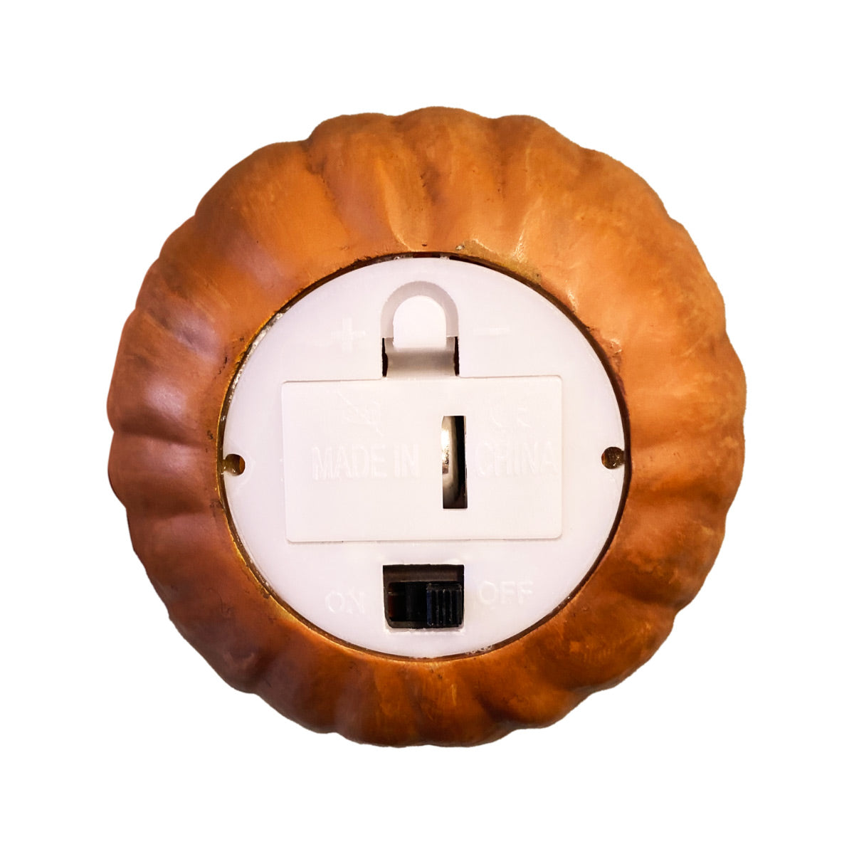 Holiday Horrors Light-Up Pumpkin Ornament for Halloween Decor Christmas Tree and Collectible Display