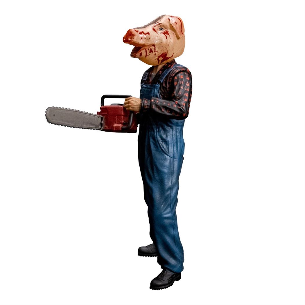 Collector's 8-inch Motel Hell Farmer Vincent Action Figure for Horror Fans and Display Collections