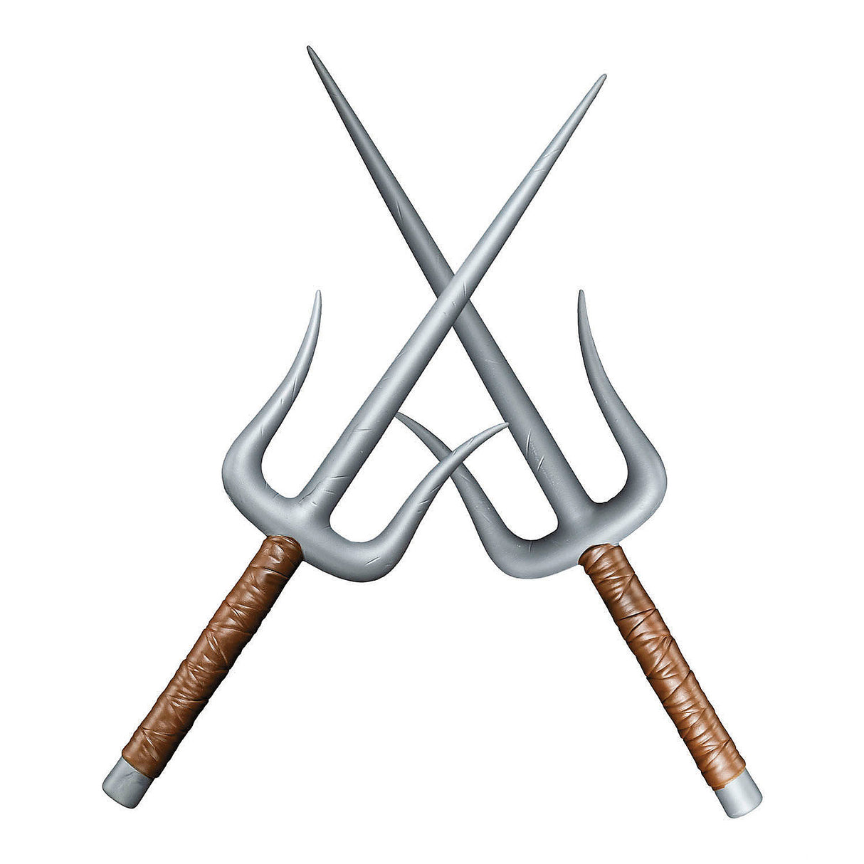 Authentic Teenage Mutant Ninja Turtles Retro Twin Sai Costume Accessory for Cosplay Parties and Halloween Events