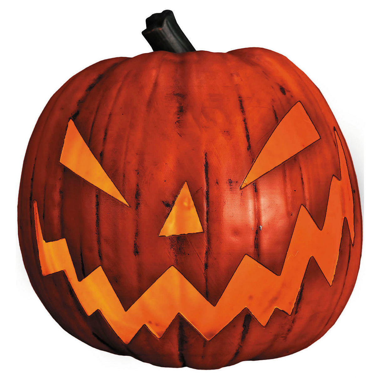 Light-Up Tim Burton's Sleepy Hollow Pumpkin Decoration for Spooky Halloween Parties and Haunted House Decor