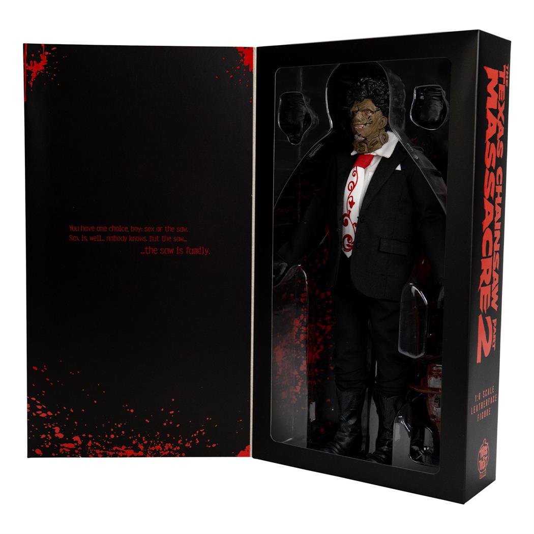 The Texas Chainsaw Massacre Part 2 Leatherface Figure, 13"