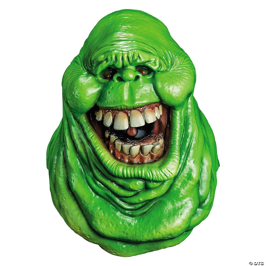Authentic Slimer Mask Vinyl for Halloween Parties Costume Events and Ghost Themed Celebrations