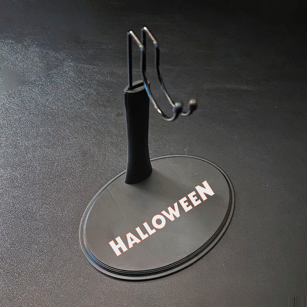 Halloween 4 Collectible Figure Display Stand for Movie Collectors and Horror Enthusiasts