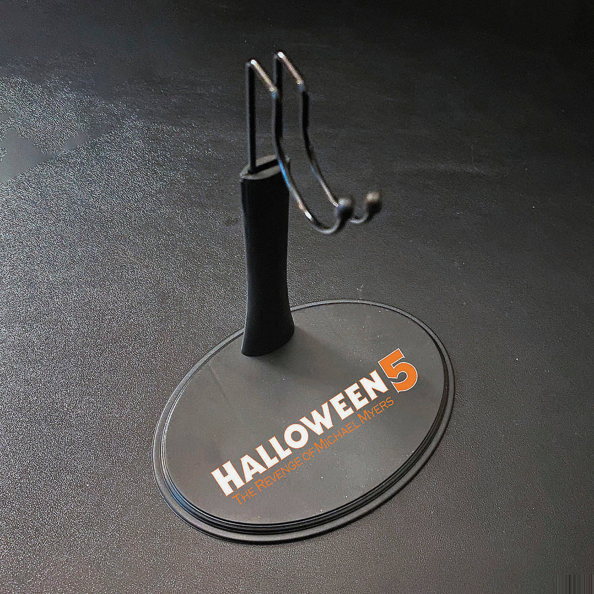 Official Halloween 5 Collectible Figure Display Stand for Action Figures and Collectors