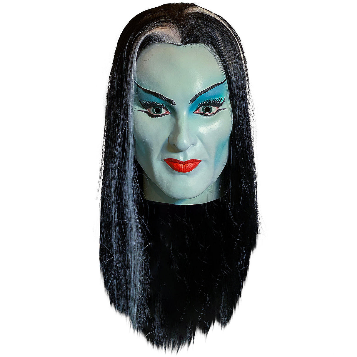 Authentic Lily Munster Mask for Halloween Parties Costume Events and Gothic Gatherings