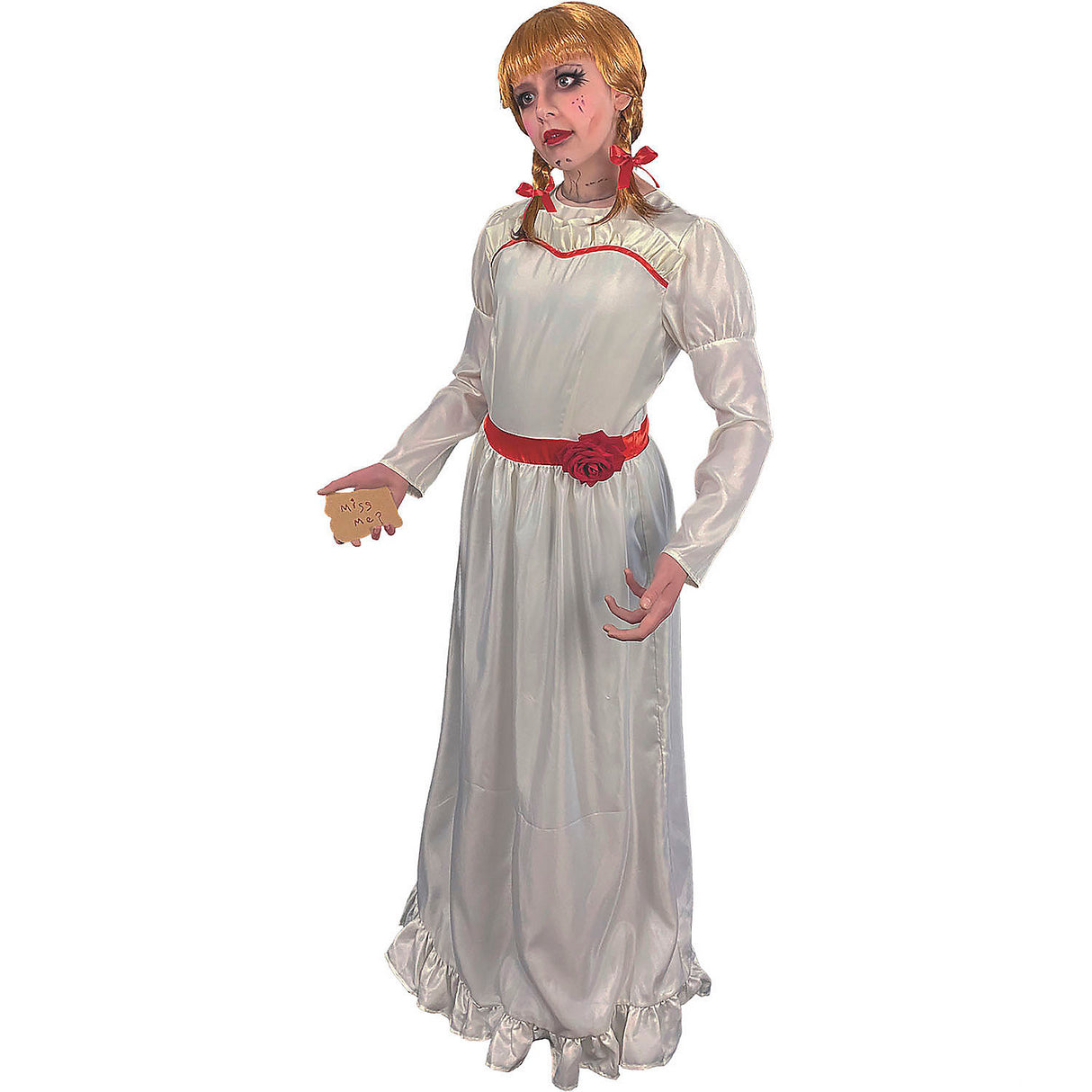 Authentic Adults The Conjuring Annabelle Costume for Halloween Horror Parties and Movie-Themed Events