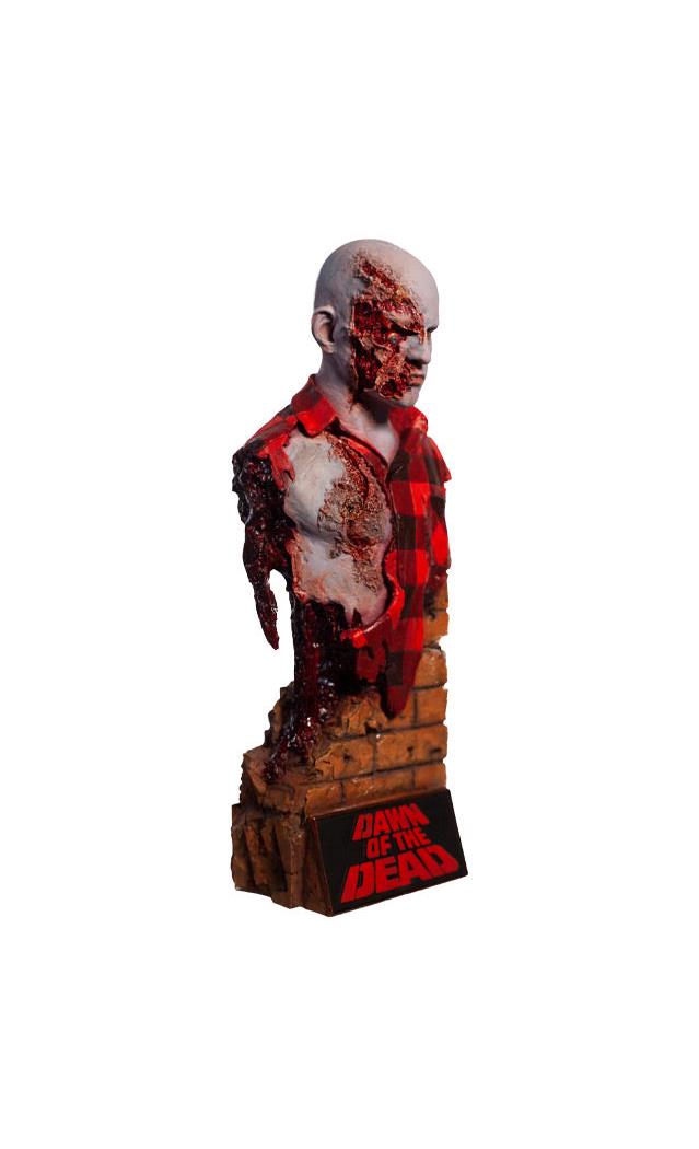 Dawn of the Dead Airport Zombie Bust for Halloween Decor and Horror Themed Events