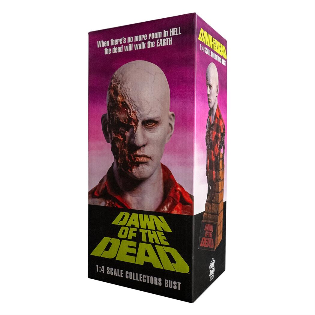 Dawn of the Dead Airport Zombie Bust for Halloween Decor and Horror Themed Events