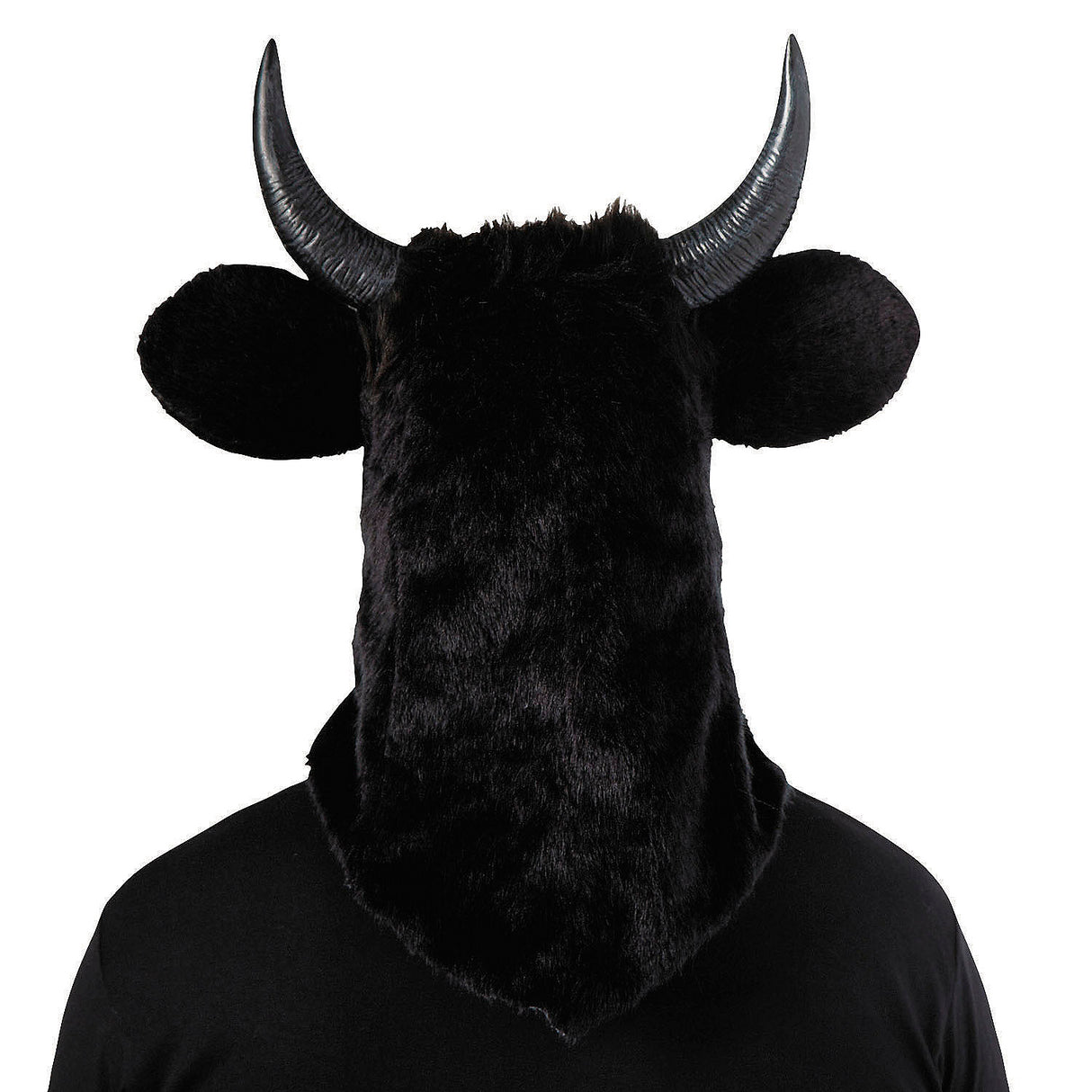 Realistic Adults Bull Moving Mouth Overhead Mask for Halloween Parties Fun and Costume Contests
