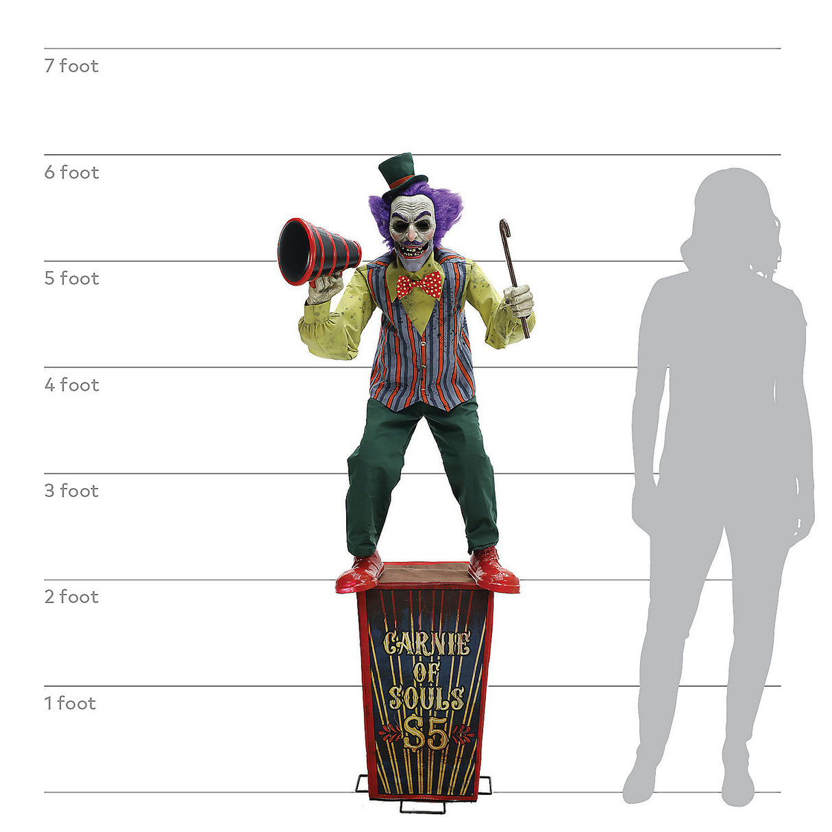Servo Carnival Barker 6 Ft.
