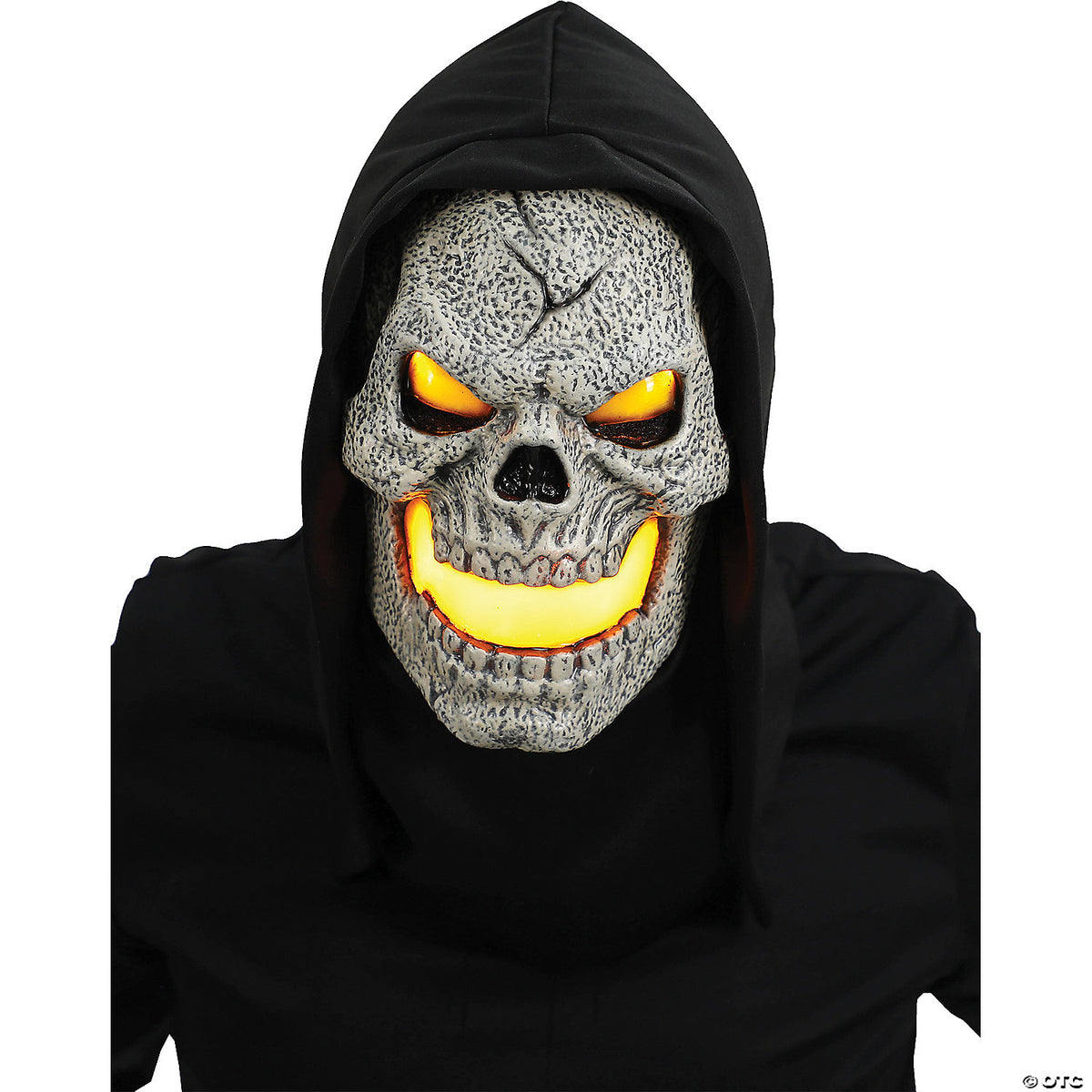 Flame Fiend Flaming Skull Mask