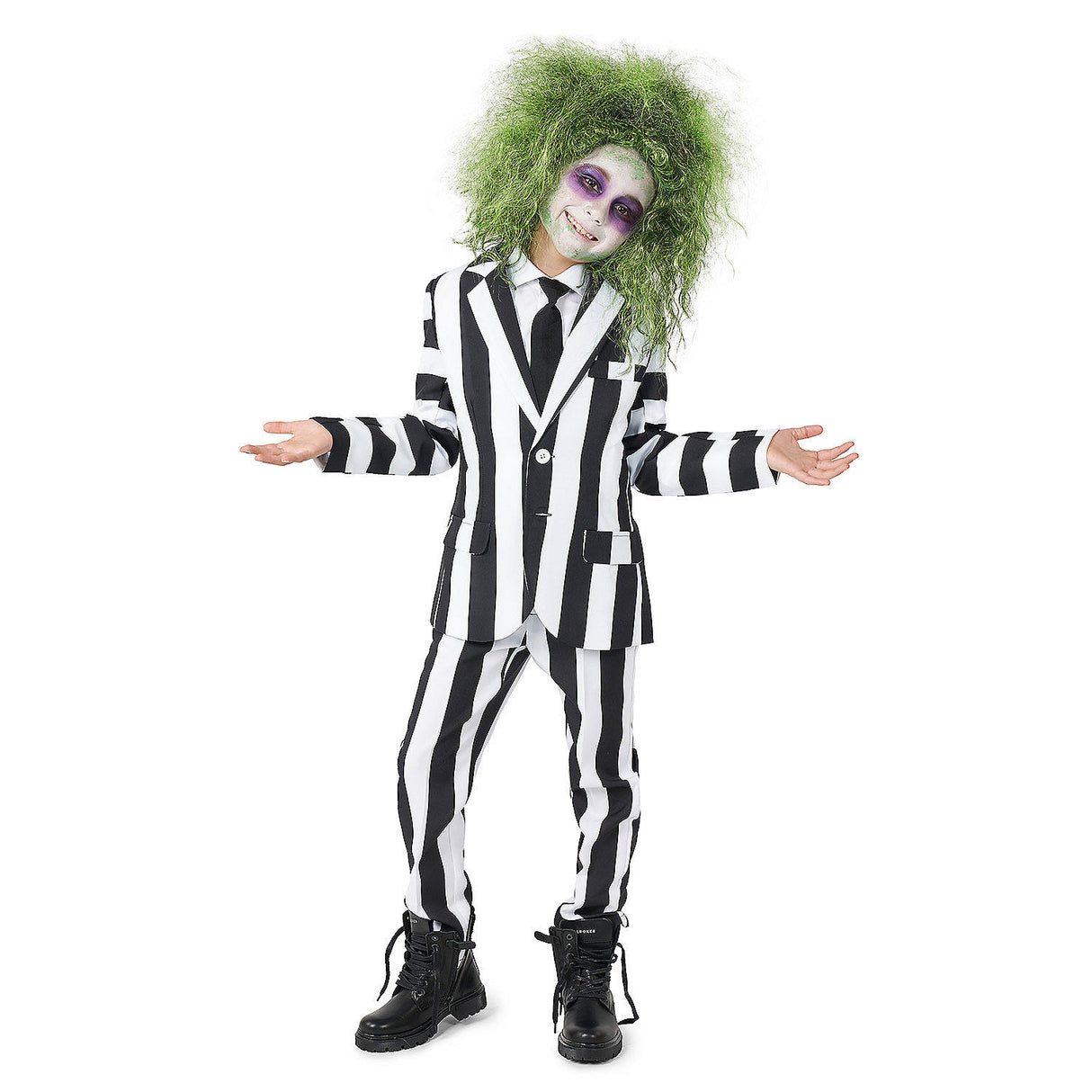 Boy's Beetlejuice Suit for Halloween Parties and Costume Events
