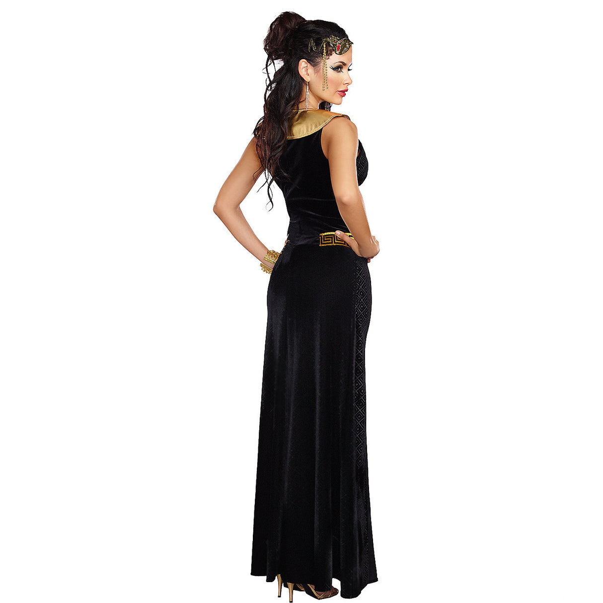 Exquisite Cleopatra Costume for Halloween Parties Themed Events and Dress-Up Celebrations