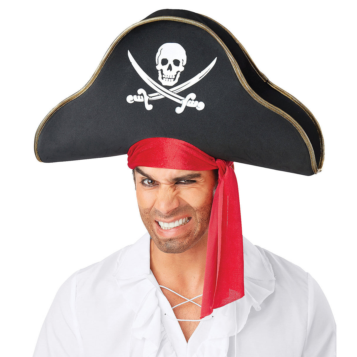Stylish Pirate Hat for Creative Costumes Parties and Festive Celebrations