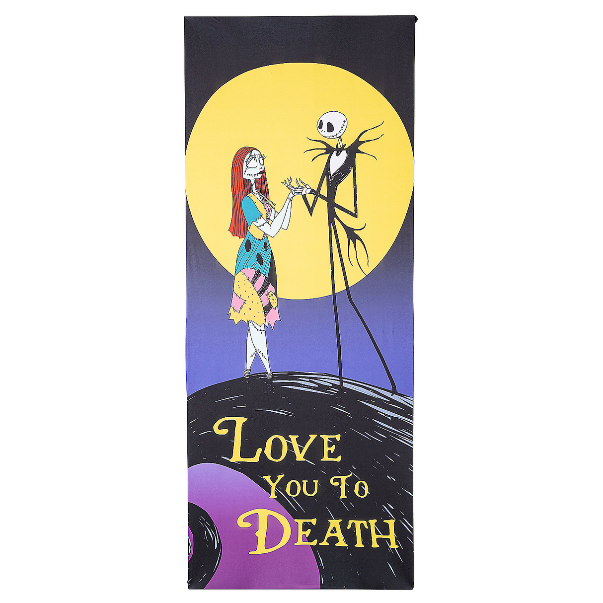 The Nightmare Before Christmas “Love You to Death” 80" Wall Hanging Halloween Decoration