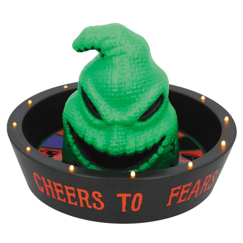 12" Light-Up The Nightmare Before Christmas Oogie Boogie Candy Bowl