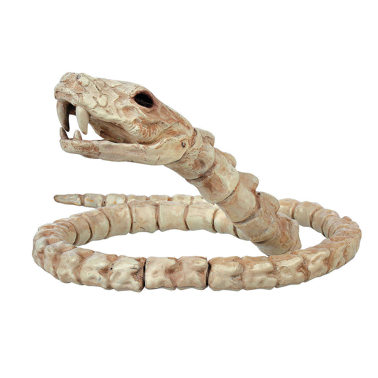 Frightening Slithering Snake Skeleton Halloween Decoration for Spooky Home Decor and Haunted Events