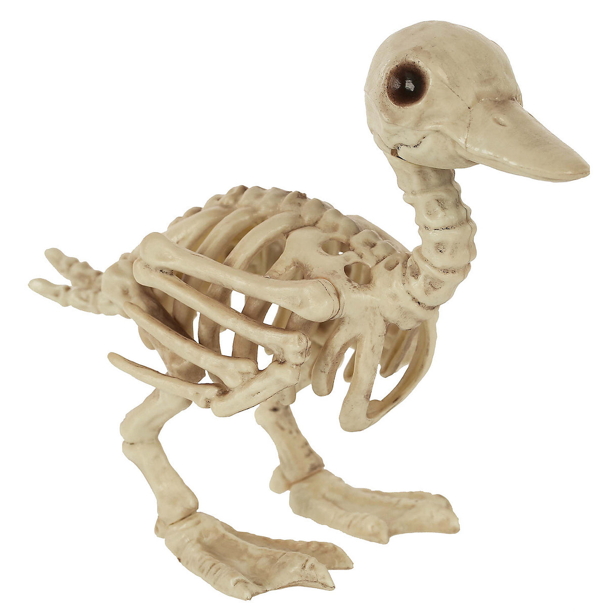 Cute and Scary Skeleton Baby Duck Prop for Halloween Displays and Themed Decorations
