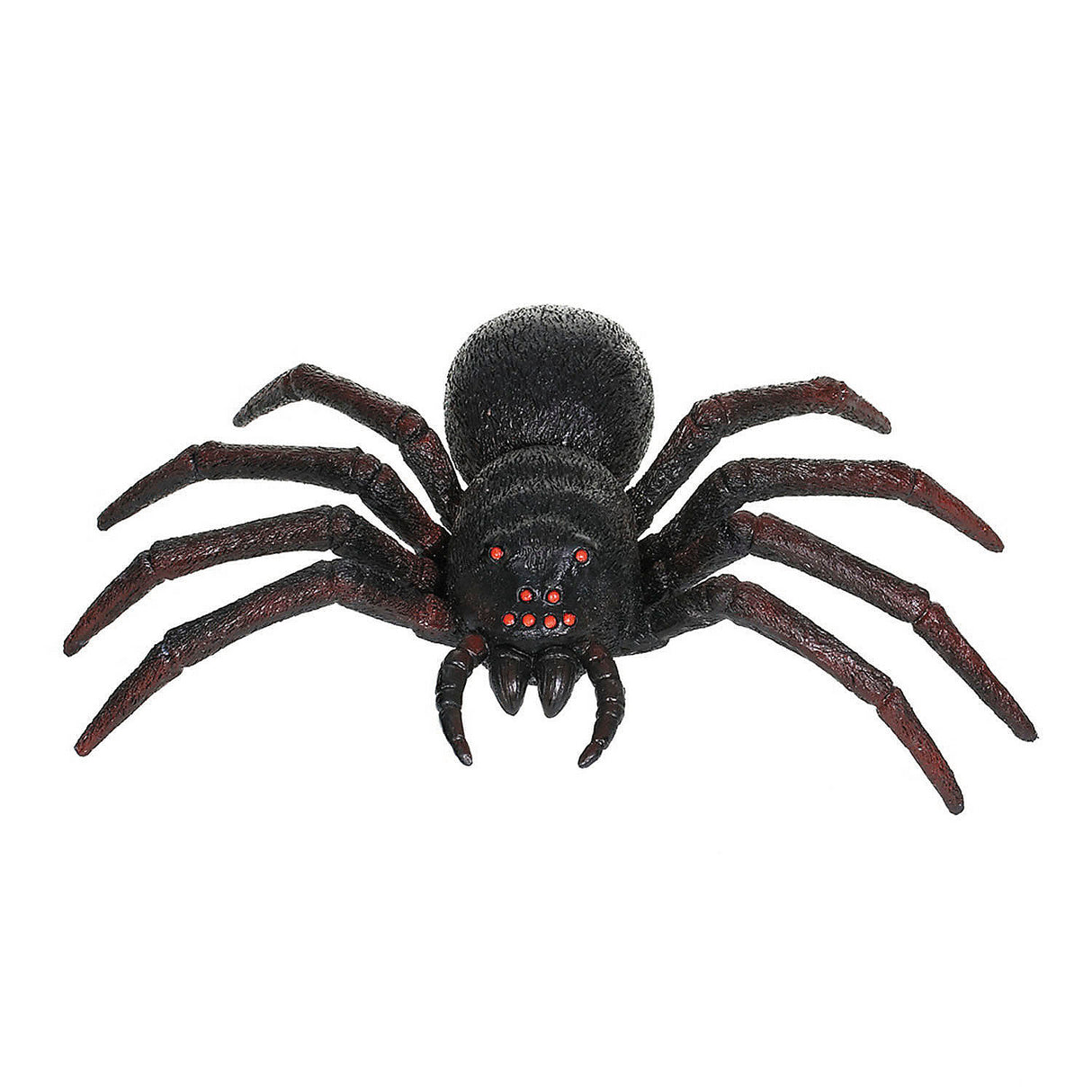 Realistic Black Plastic Spider Decoration for Halloween Parties and Haunted House Themes