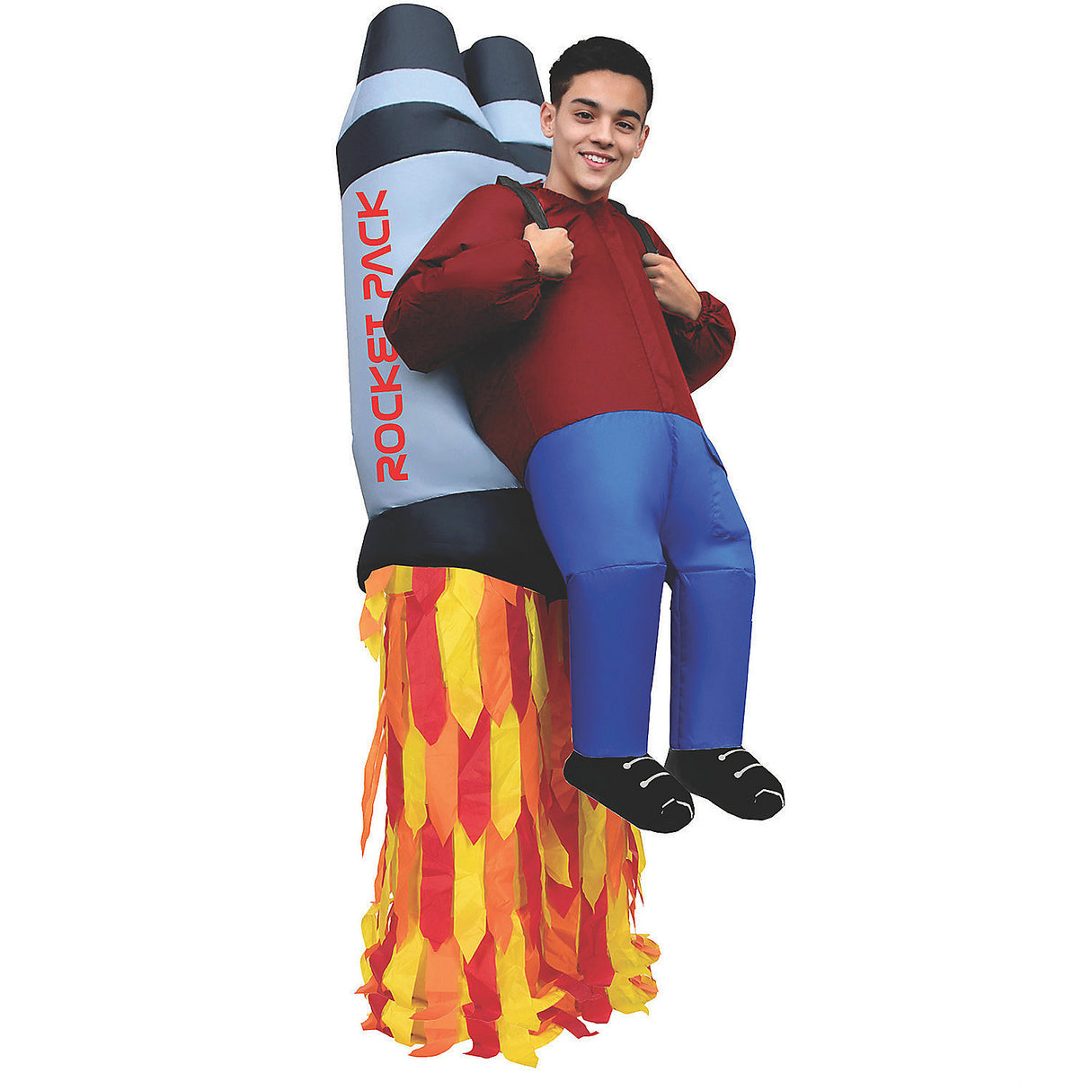 Giant Rocket Ship Inflatable Costume for Kids Halloween Parties School Events and Community Fun