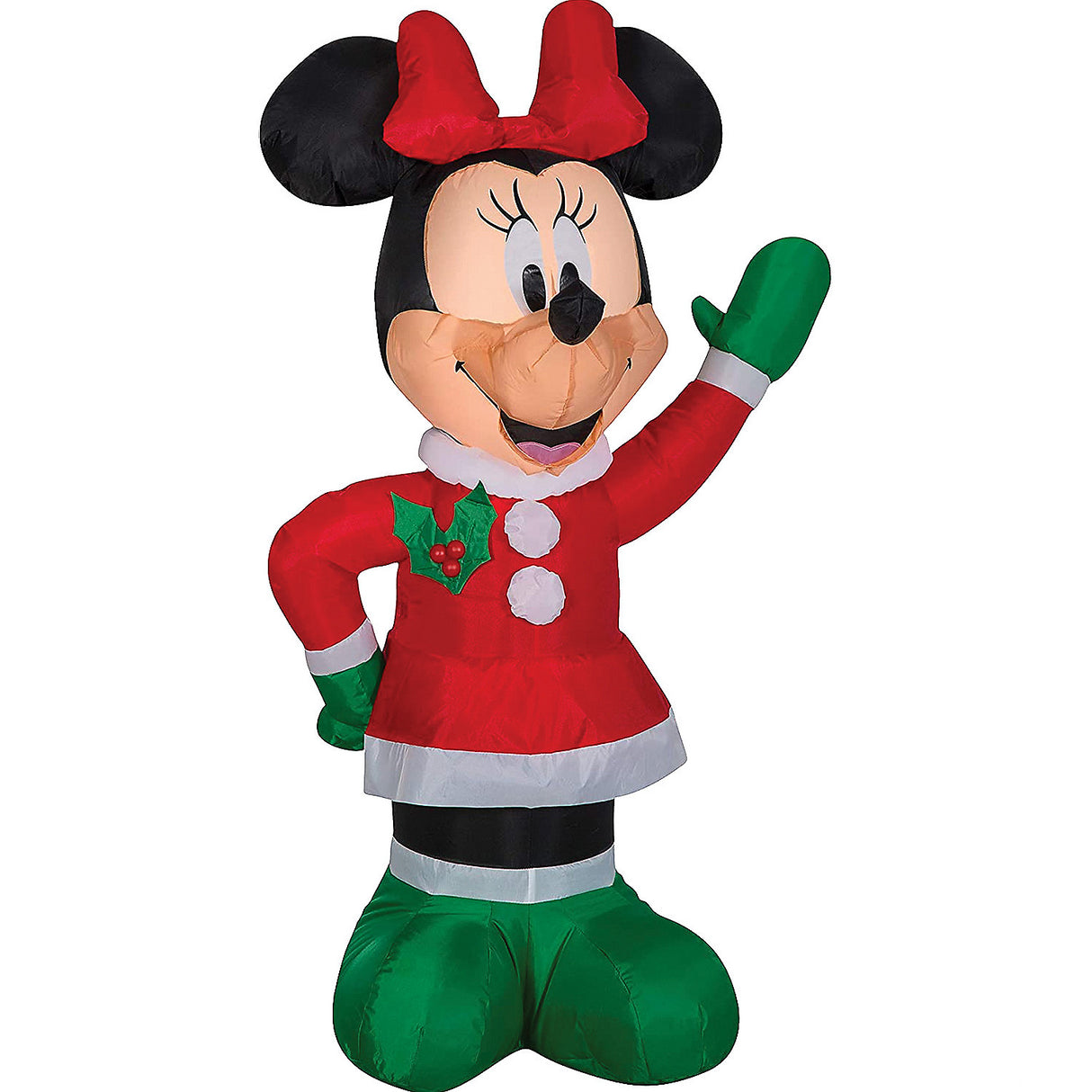 Magical Airblown Minnie Winter Outfit for Christmas Displays and Holiday Decoration