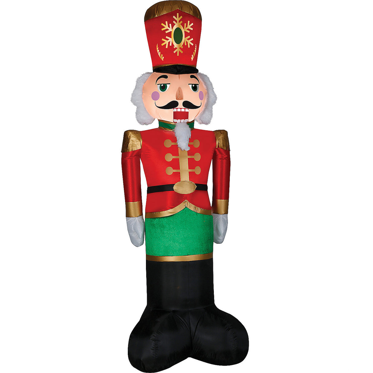 Airblown Mixed Nutcracker for Christmas Display Holiday Outdoor Decorations and Festive Events