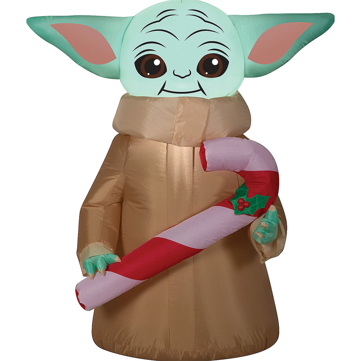 Airblown The Child with Candy Cane for Outdoor Displays Holiday Decor and Festive Events