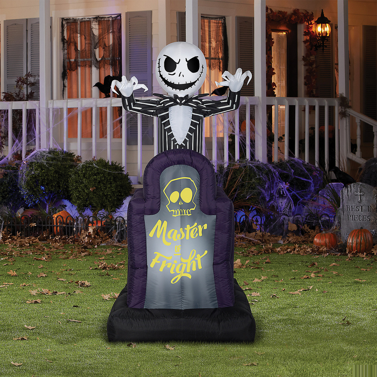 Airblown Pop-Up Jack Skellington 6 inches