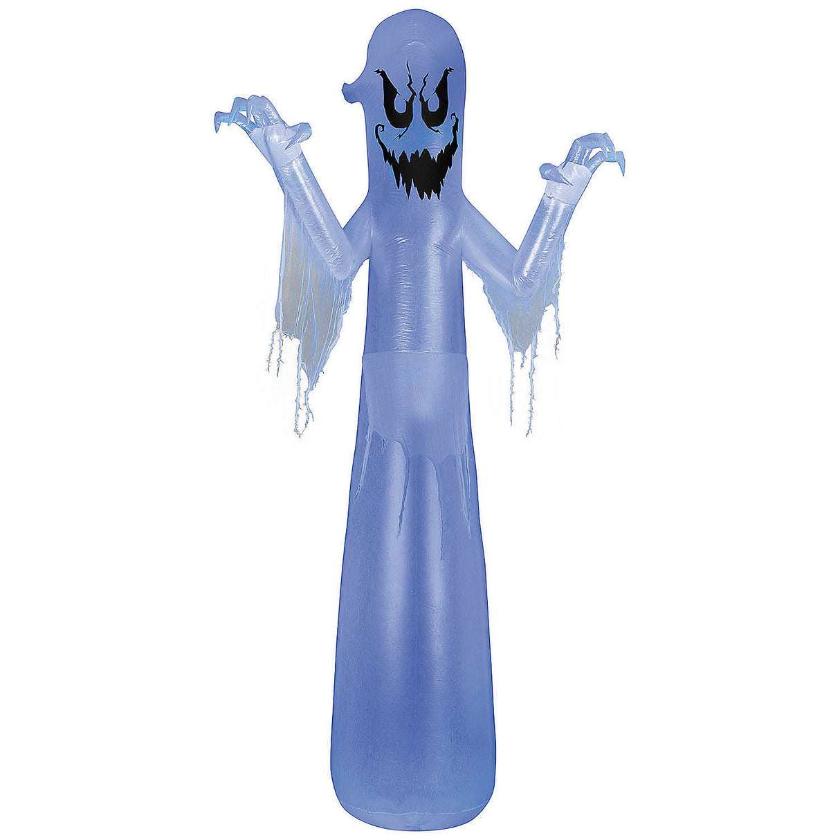 Festive 12 Ft Airblown Inflatable Iridescent Ghost for Halloween Outdoor Displays and Yard Decor