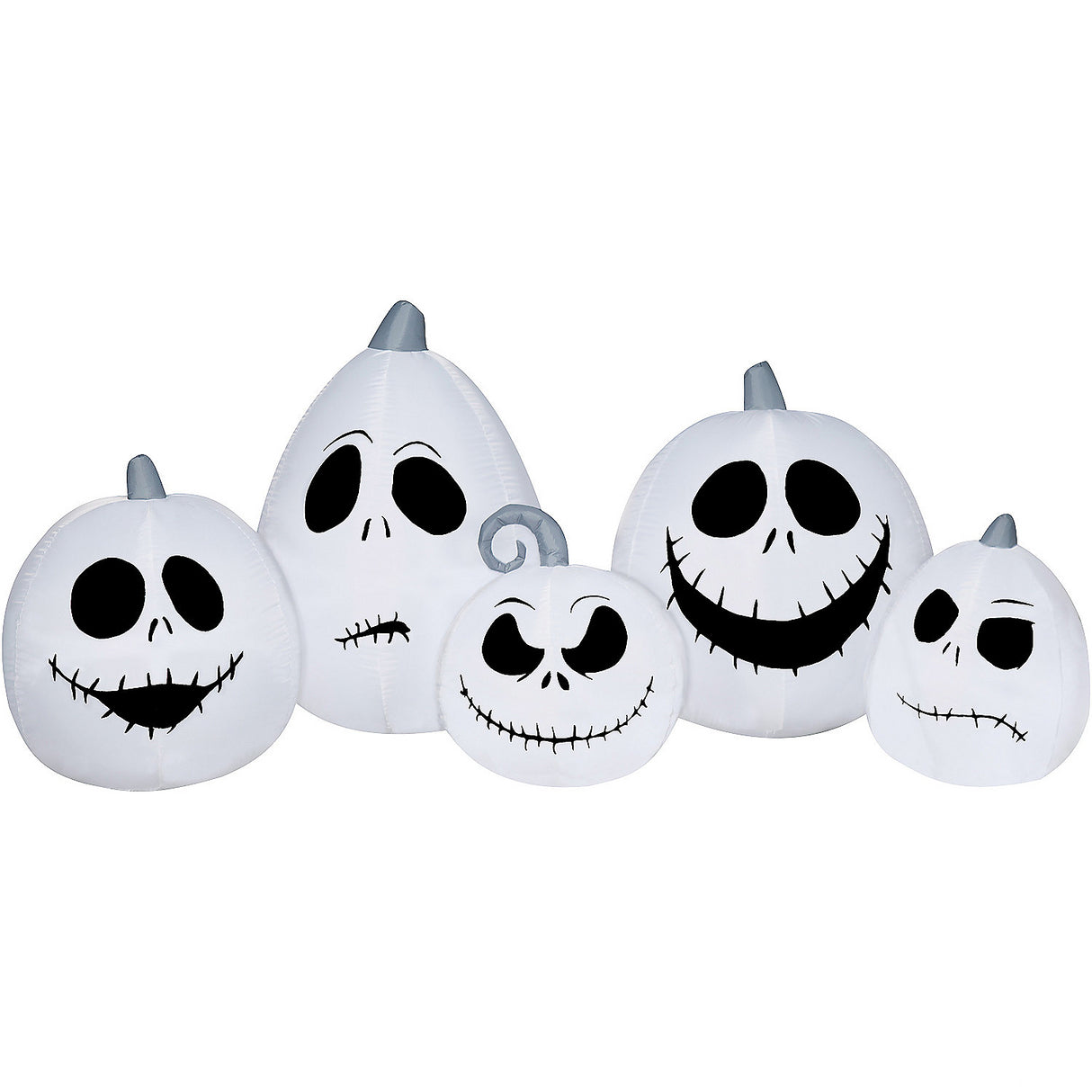 Blow Up Inflatable Jack Skellington Pumpkin for Halloween Outdoor Yard Decorations and Parties