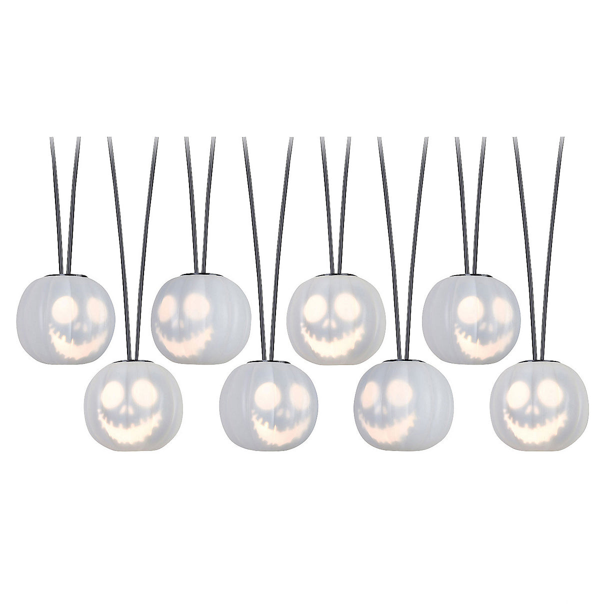 Jack Skellington Musical String Lights for Halloween Decorations and Nightmare Before Christmas Theme Parties