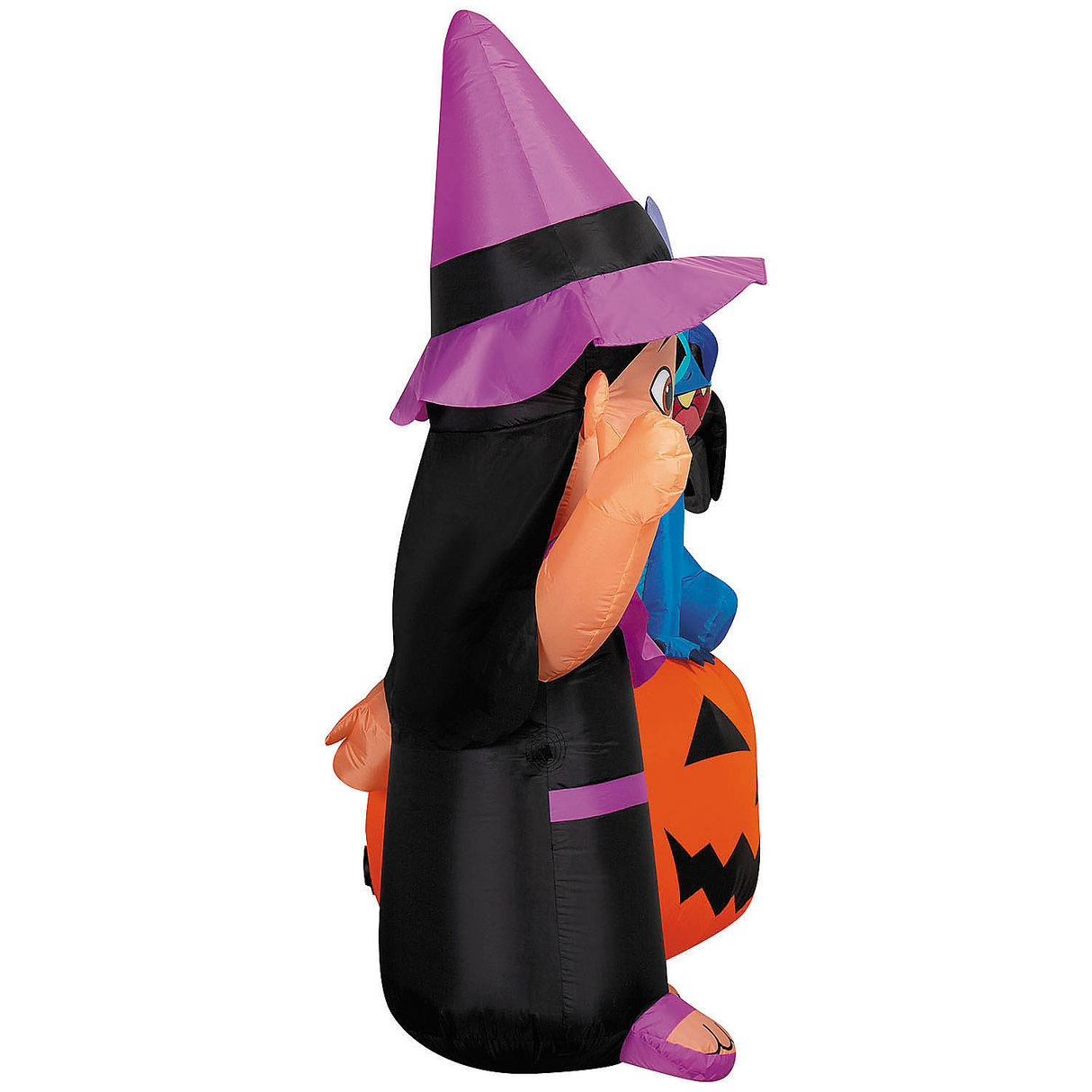 6 Ft. Airblown Inflatable Lilo & Stitch Lilo & Stitch with Jack-O'-Lantern Halloween Outdoor Yard Decoration