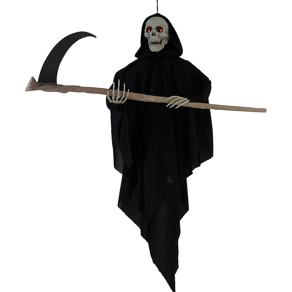 Eerie Animated Reaper Decoration for Halloween Parties and Spooky Home Decor