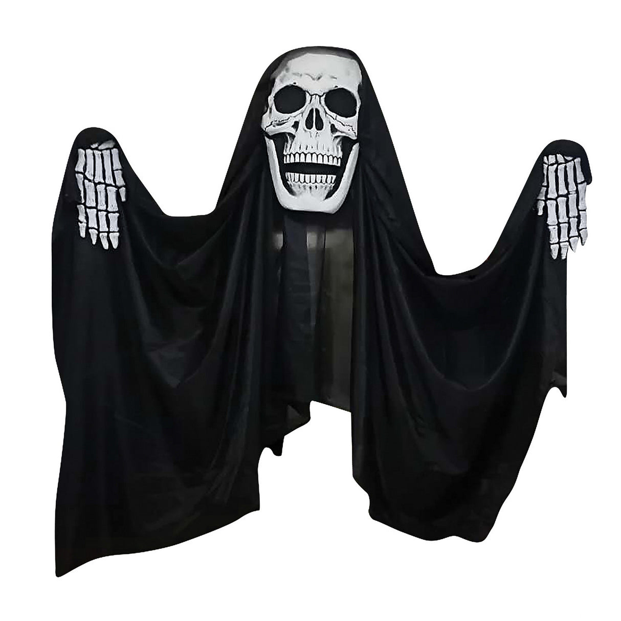 Spooky Reaper Curtain Decoration for Halloween Parties and Haunted House Themes