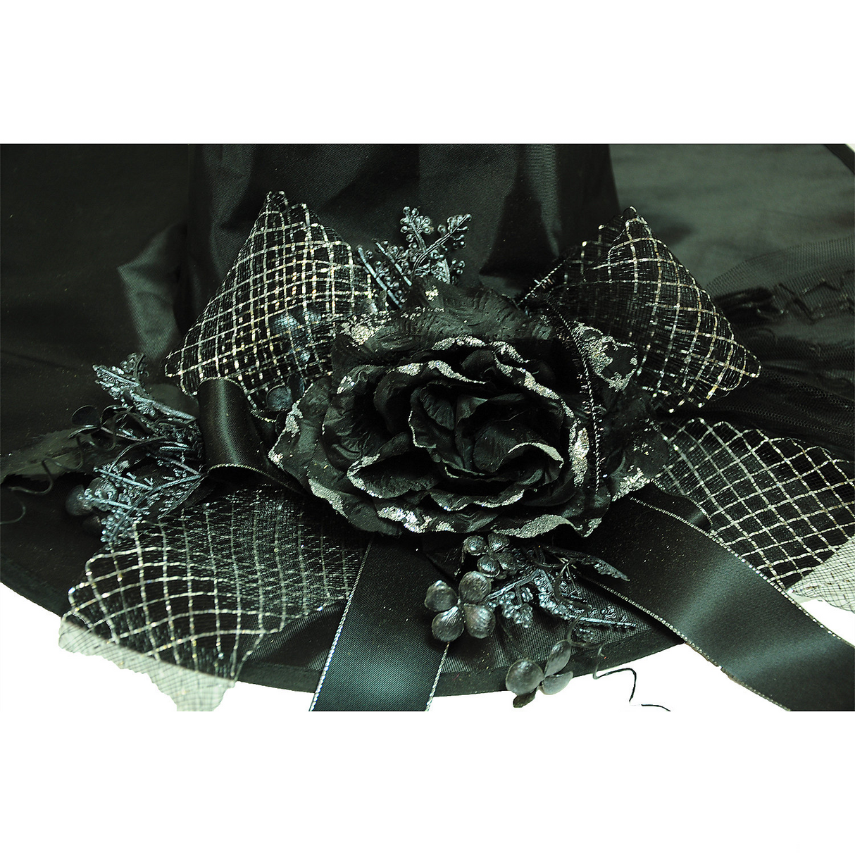 Witch Hat with Flowers