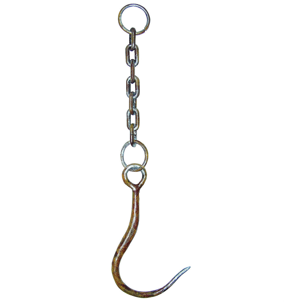 Realistic Meat Hook 20 Inches for Haunted House Decorations and Halloween Parties
