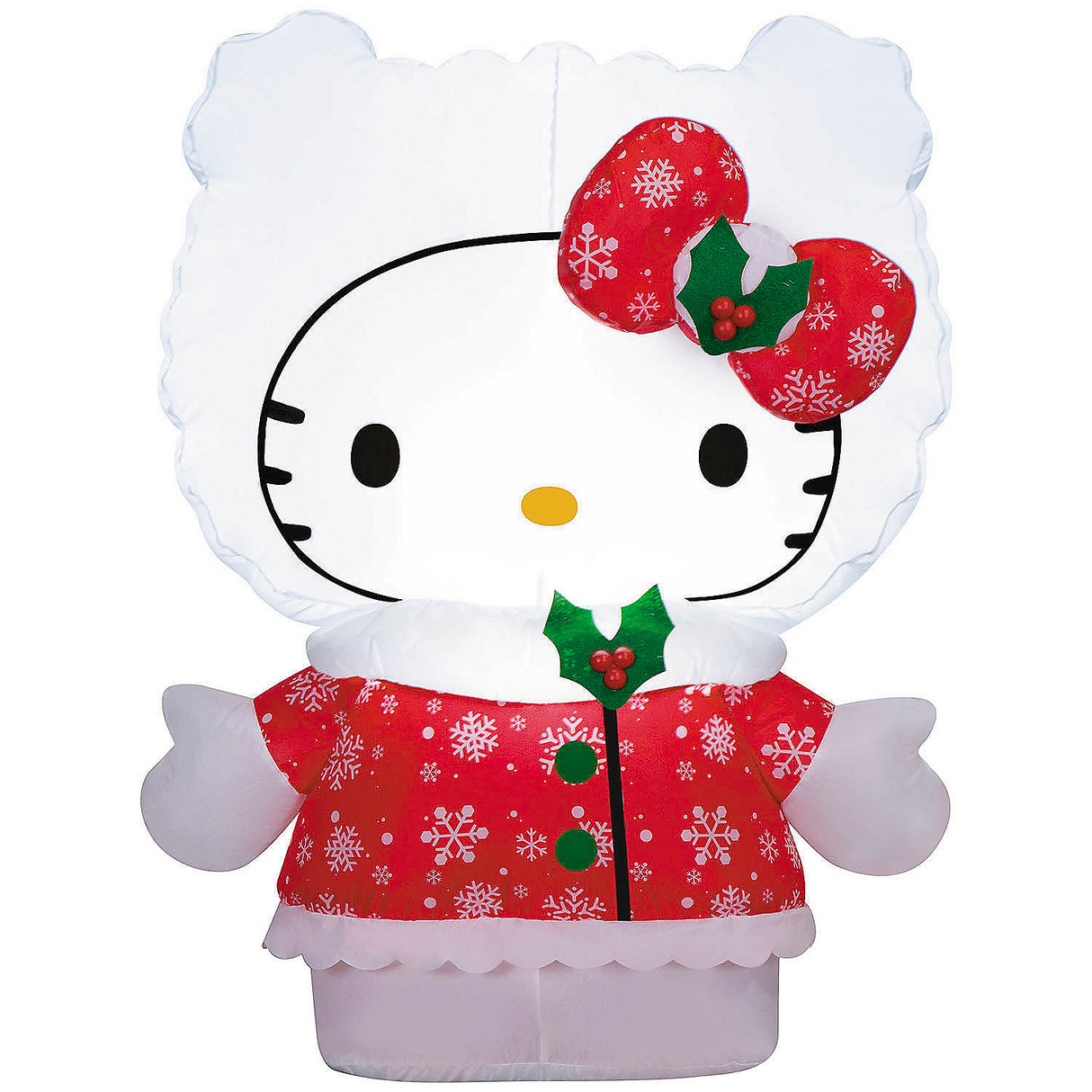 Inflatable Hello Kitty Yard Decoration for Christmas Holiday Outdoor Decorations and Festive Celebrations