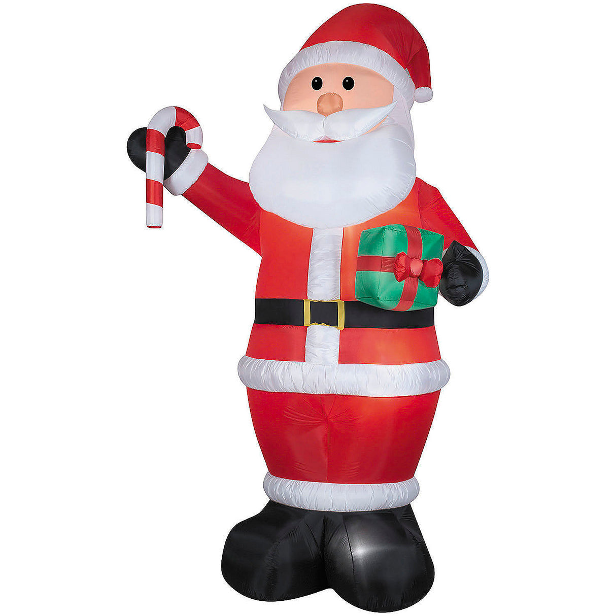 Delightful Airblown Giant Santa Inflatable Yard Decor for Christmas Holiday Celebrations and Festive Outdoor Displays
