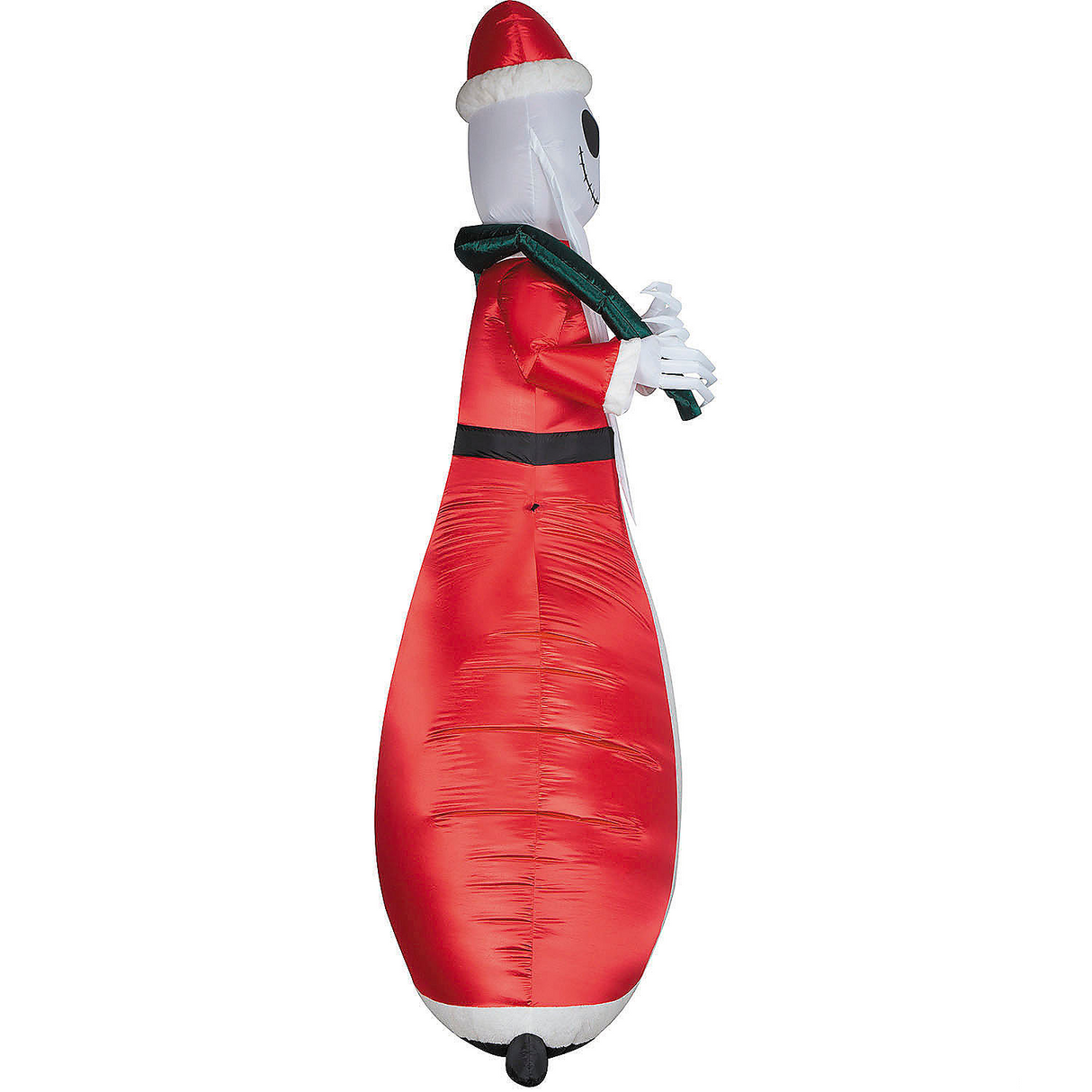 Airblown Jack Skellington as Sandy Claws 60" Inflatable Christmas Outdoor Yard Decor