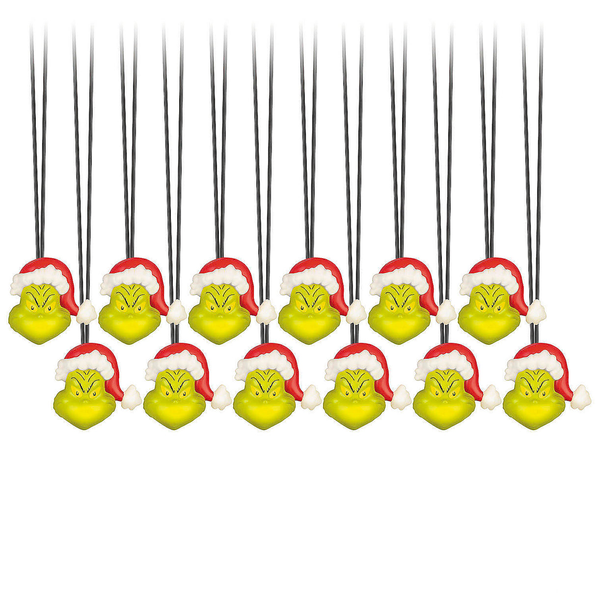 Musical Dr. Seuss Grinch Light String for Holiday Decor Festive Celebrations and Christmas Events