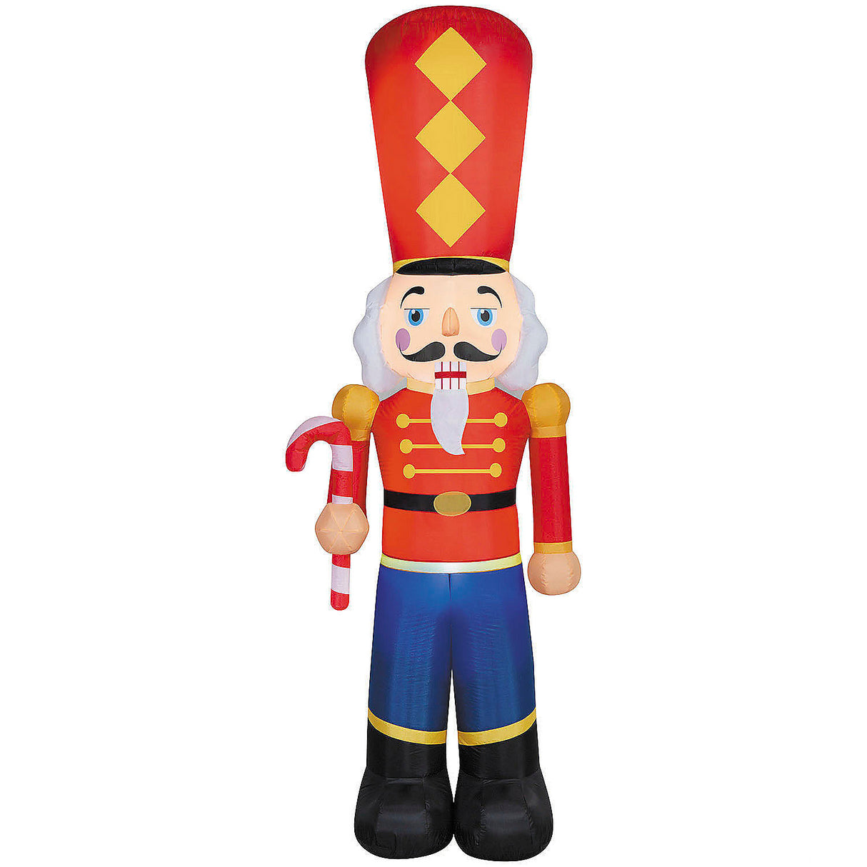 Light-Up Nutcracker Yard Decoration for Christmas Outdoor Displays and Holiday Cheer