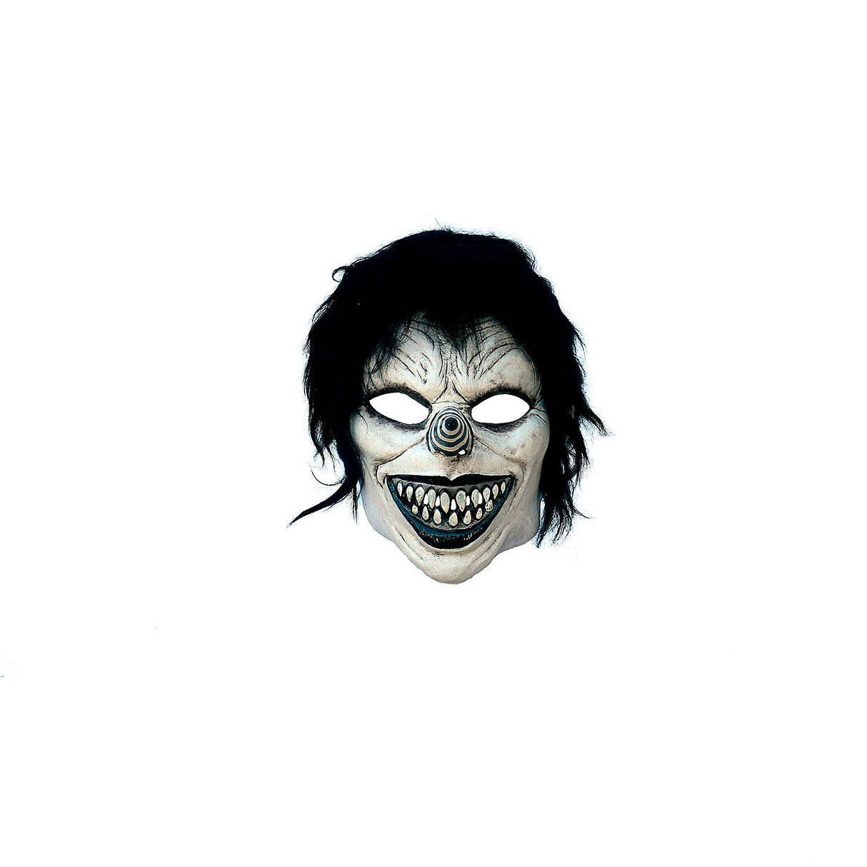 Authentic Laughing Jack Junior Latex Mask for Halloween Parties and Theatrical Performances