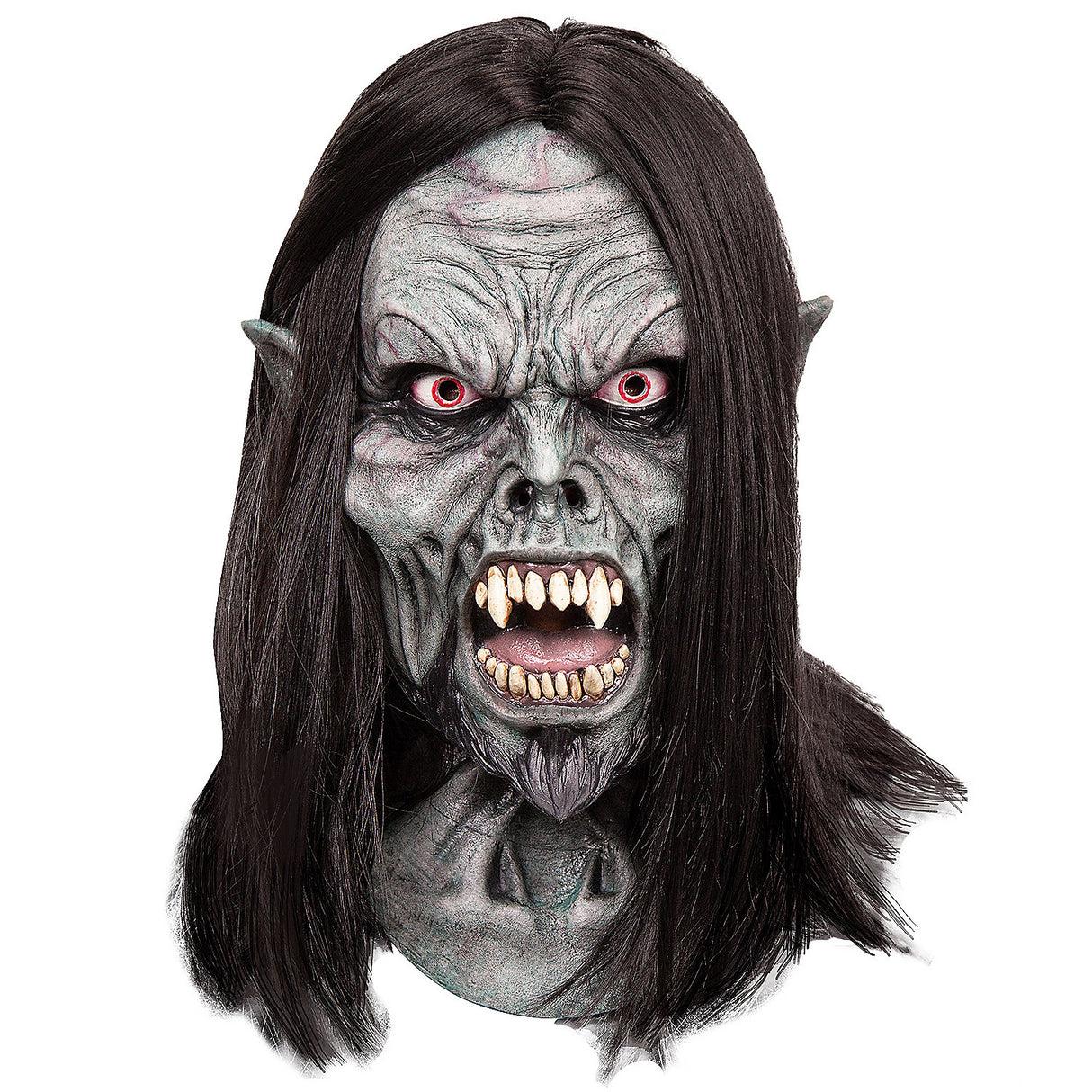 Realistic Vampire Doctor Latex Mask for Halloween Parties and Scary Costume Events