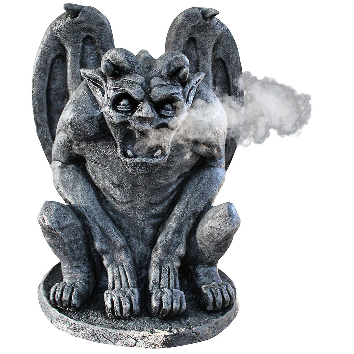 Premium Ghoulish Productions Sitting Gargoyle for Halloween Haunted House Decor and Spooky Themed Parties