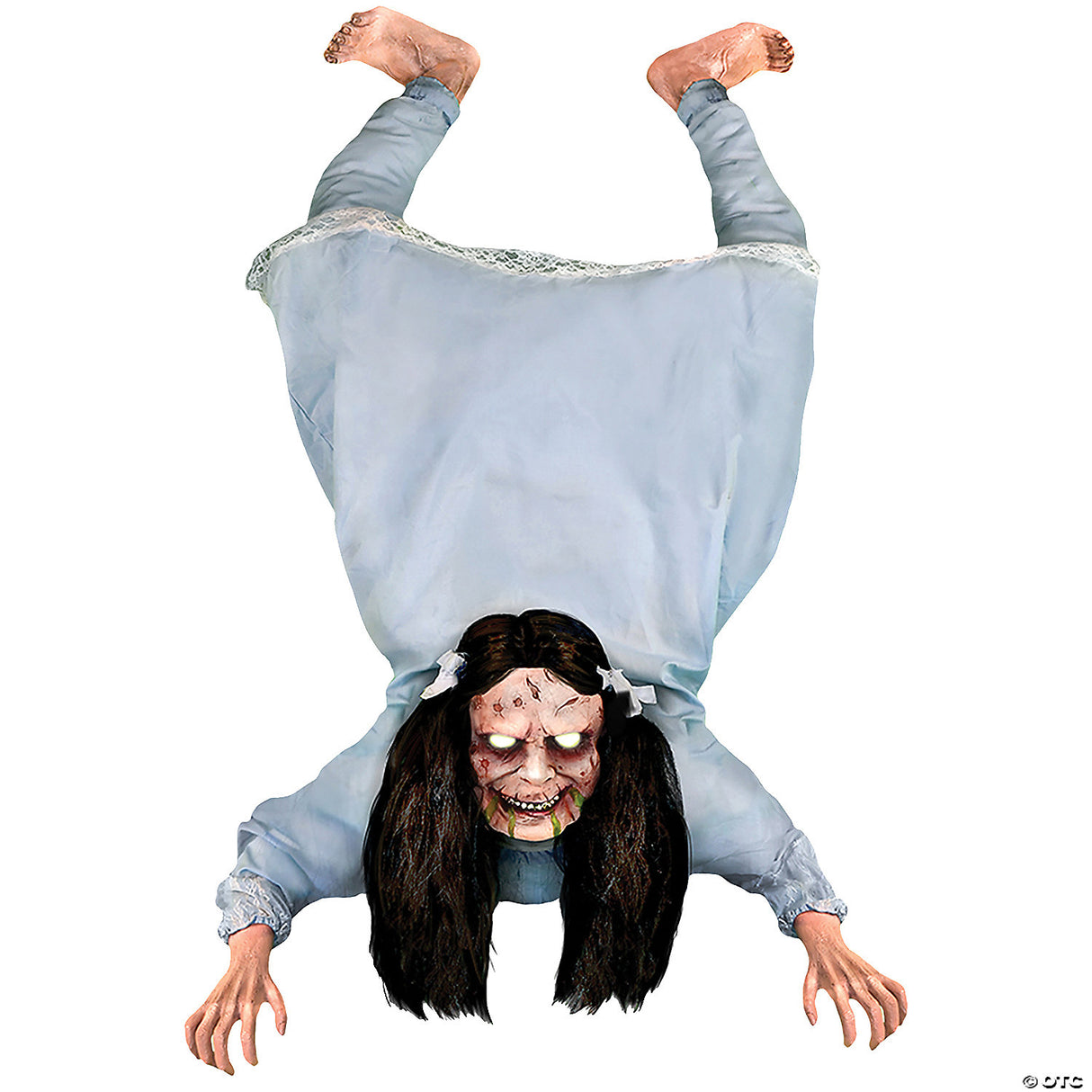 Creepy Hanging Possessed Girl Decoration for Halloween Haunted House Parties and Spooky Decor