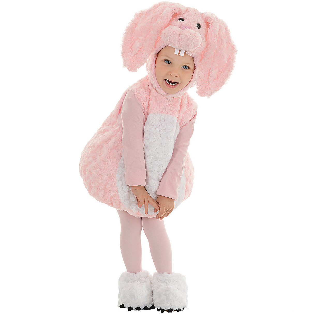 Adorable Pink Bunny Toddler Costume for Halloween Parties Dress Up Events and Cute Photography Sessions